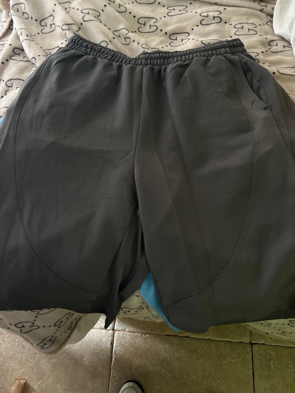 Jordan Men's Athletic Shorts in Charcoal Gray